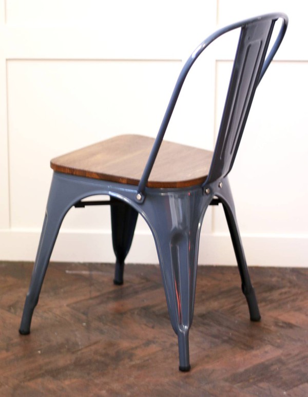 Tolix chairs in Gunmetal for sale