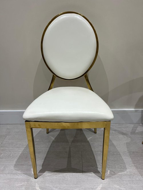 New Louis Chairs With White Seat And Back And Gold Frames New Louis Chairs With White Seat And Back And Gold Frames