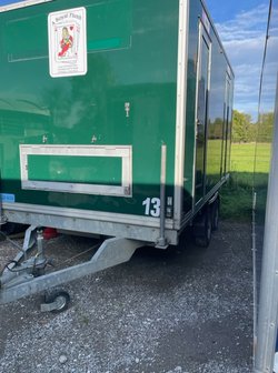 Secondhand Used 2 + 1 Toilet Trailer For Sale