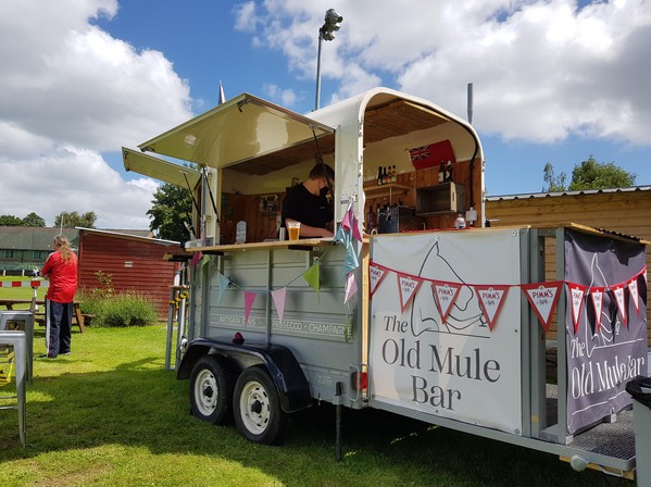 Secondhand Used Vintage Rice Horsebox Bar, The Old Mule For Sale