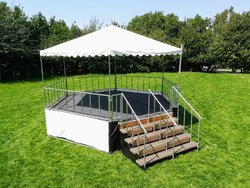 Portable marquee bandstand for sale