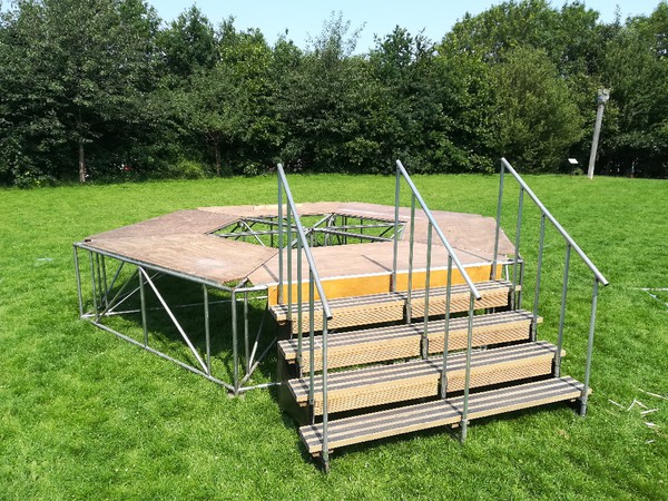 Band stand with steps for sale