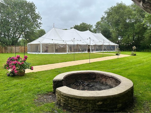 Barkers Celeste PVC marquee for sale