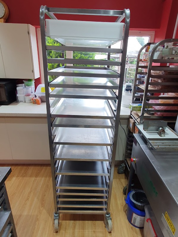 Stainless Steel Confectionery Trolley
