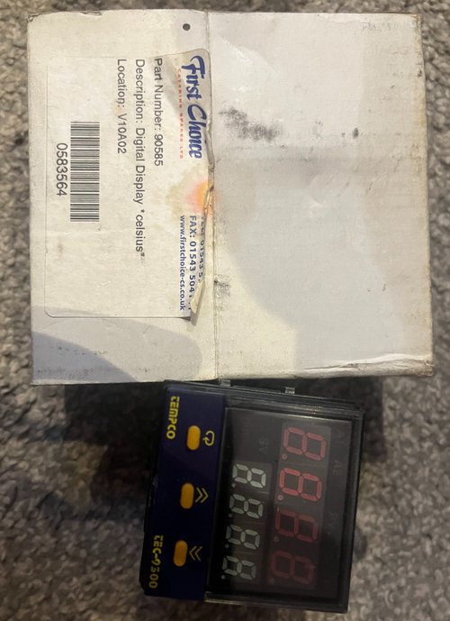 New Unused Thermodyne Digital Controller 90585 For Sale New Unused Thermodyne Digital Controller 90585 For Sale