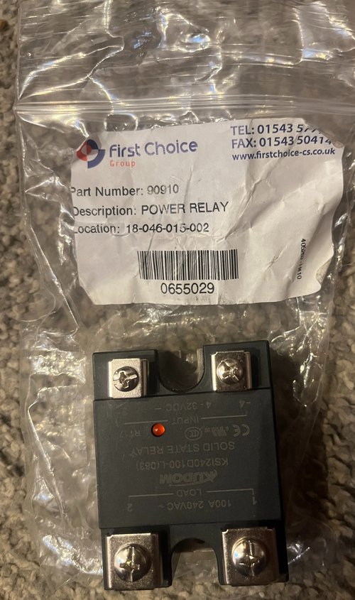 New Thermodyne Solid State Relay 90910 For Sale New Thermodyne Solid State Relay 90910 For Sale