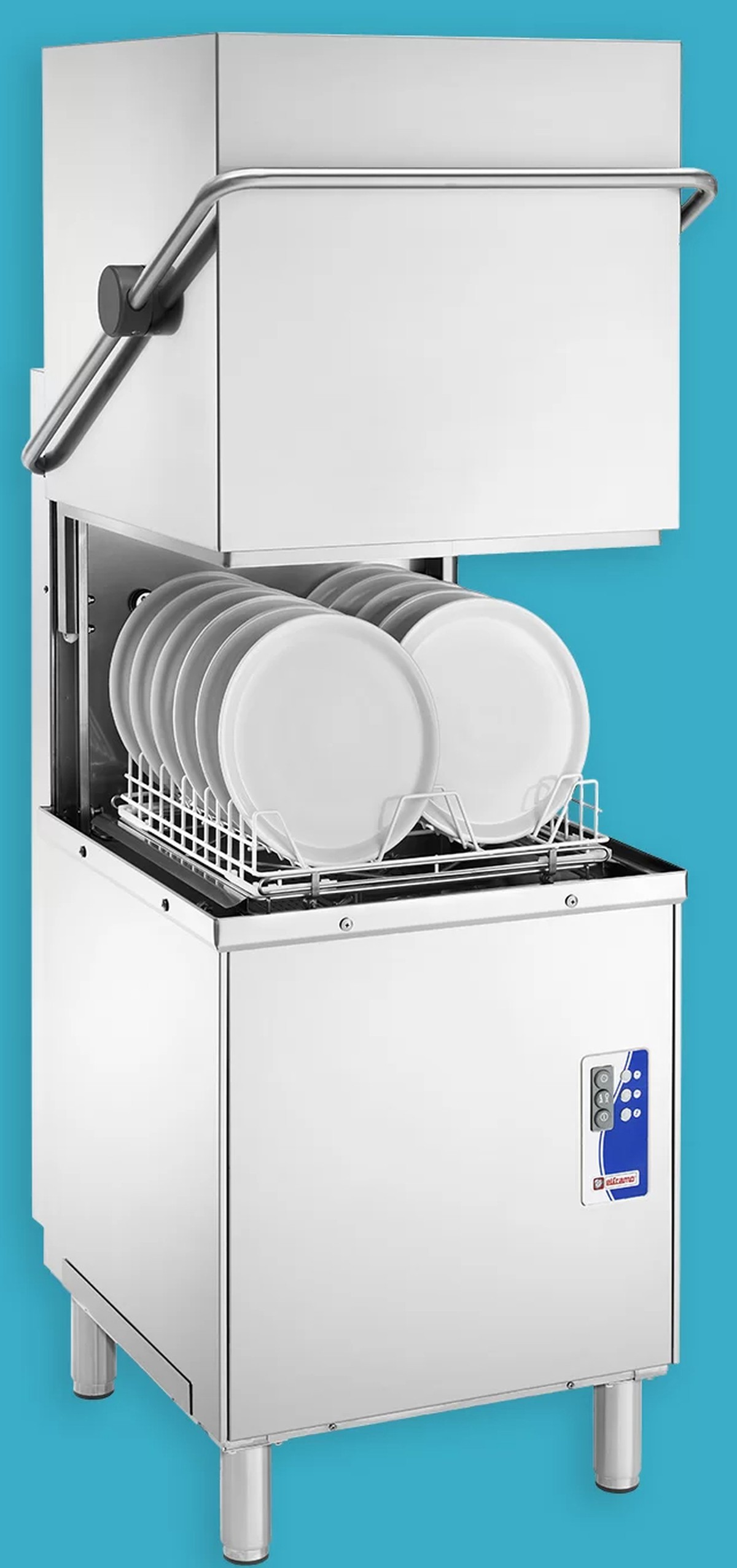 Secondhand Catering Equipment Pass Through Dishwasher 2x Elframo