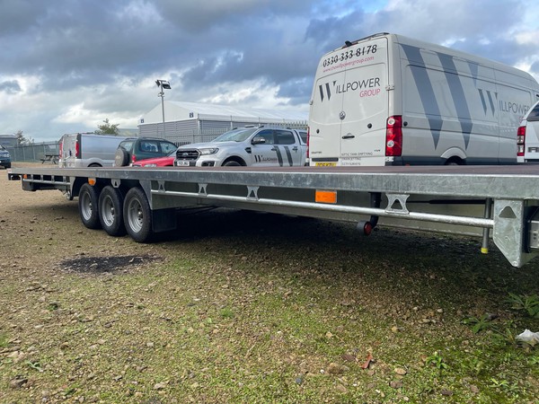 Second Hand New  Bateson Flat Bed Trailer