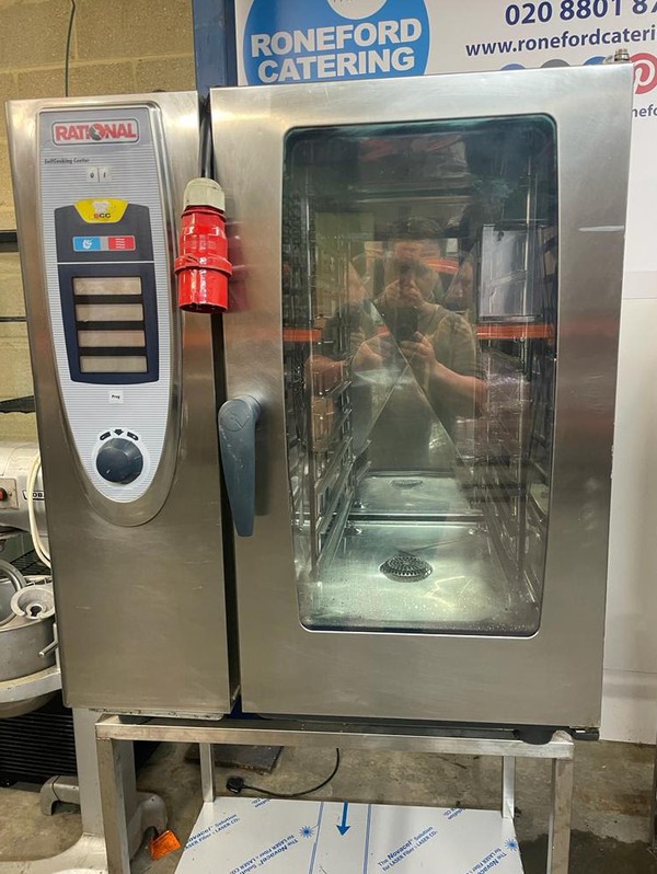Used 2x Rational 10 Grid Combi Oven For Sale