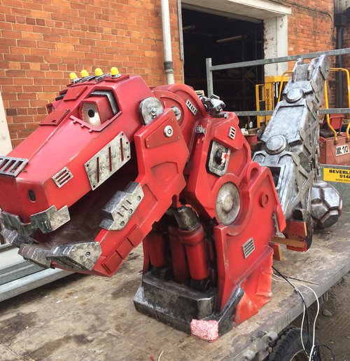 Red Ty Rux Dinotrux Prop Red Ty Rux Dinotrux Prop
