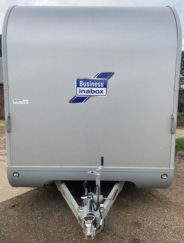 Secondhand Used 2017 Ifor Williams BIAB (Large) Twin Axel Box Trailer
