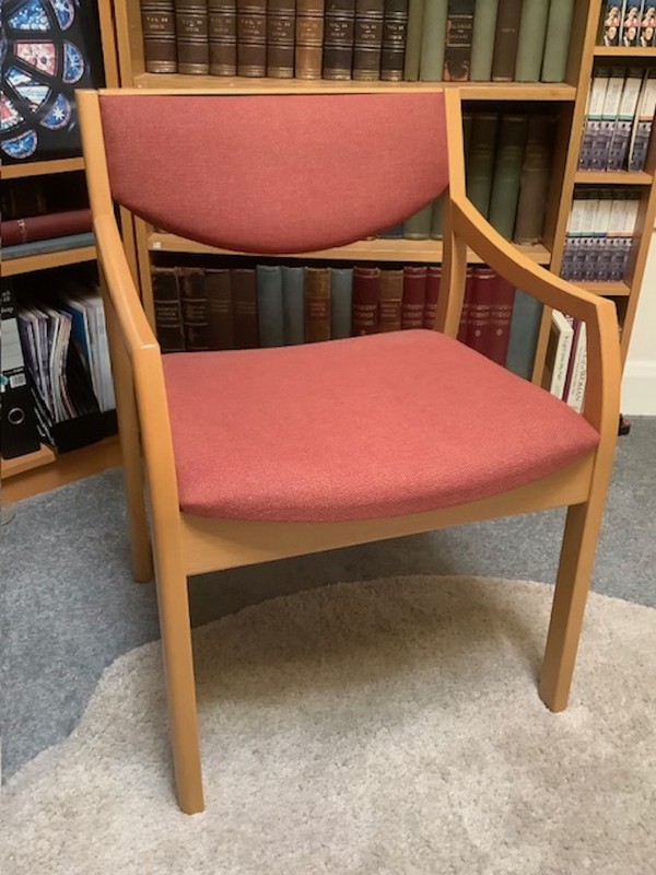 Upholstered Linking Church Chairs