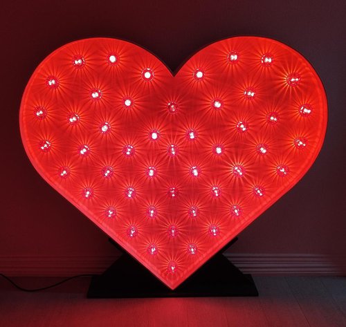 Light up heart for weddings Light up heart for weddings