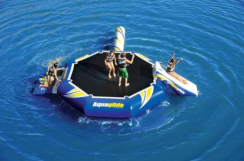 Aquaglide Platinum Rebound 16 Water Trampoline + Slide Aquaglide Platinum Rebound 16 Water Trampoline + Slide
