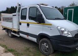 Secondhand Used 2013 Iveco Daily 50C15 5.2T Dropside Lorry with Tail Lift For Sale