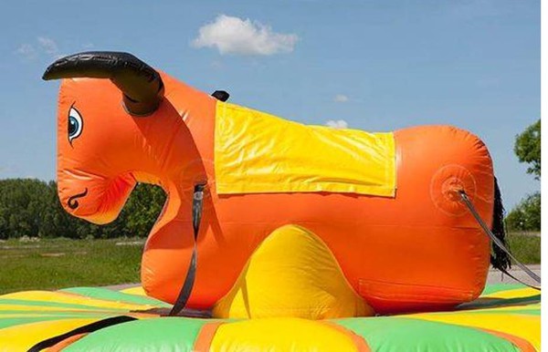 Manual inflatable Rodeo Bull