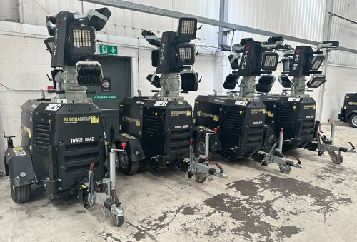 Secondhand Used 10x Trime Lighting Tower For Sale Secondhand Used 10x Trime Lighting Tower For Sale