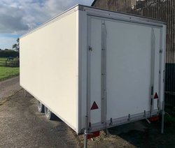 Box trailer 16Ft Long and 7.5m Wide