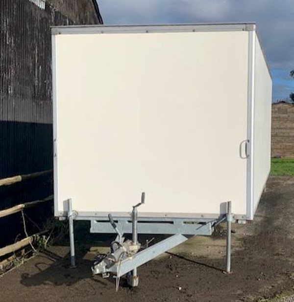 Tall and wide box trailer for sale