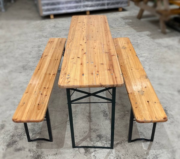 Beer Tables and Benches for sale
