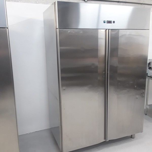 Polaris SPA TN 140 Double Stainless Steel Upright Fridge