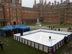 12x12m Mobile Synthetic Ice Rink