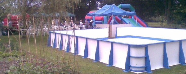 12m x 12m Mobile Synthetic Ice Rink - Suffolk 4