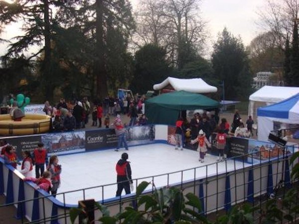Ice Magic 12x12m Mobile Synthetic Ice Rink