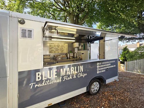 Second hand food sales van