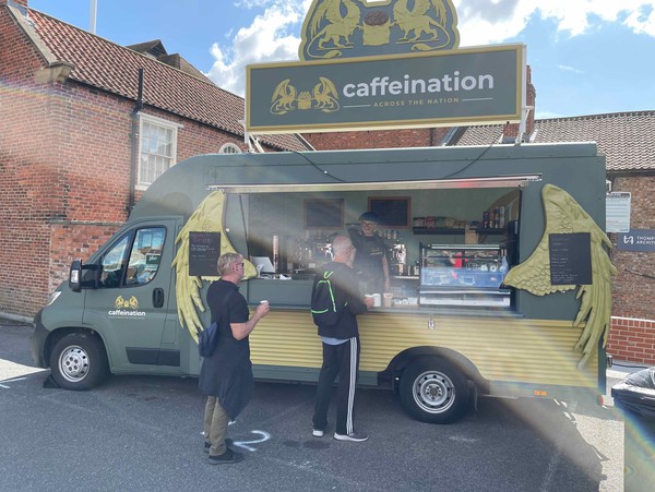 Secondhand Used Citroen Relay Caffeination Catering Van For Sale