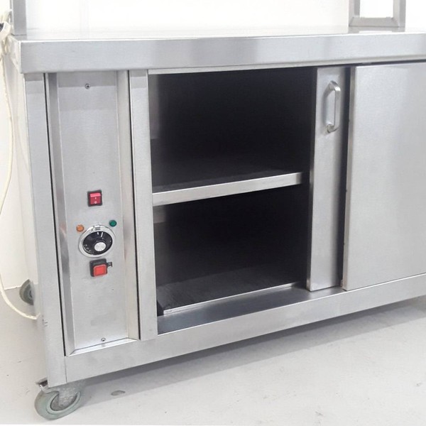 Hot cupboard with sliding doors for sale
