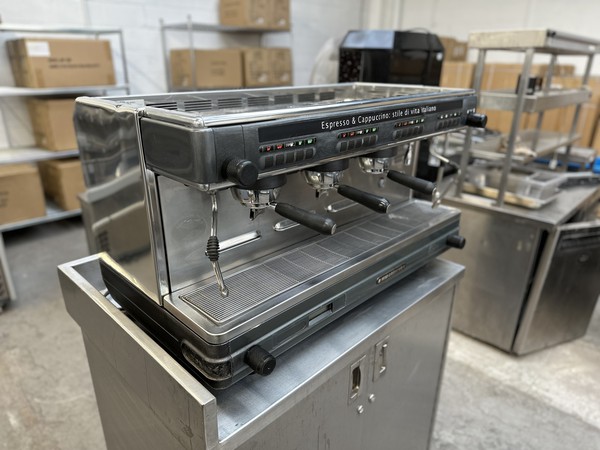 Secondhand Used La Cimbali 3 Group Coffee Machine