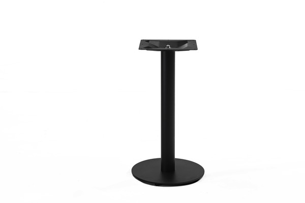 Brand New Round Black Table Base Model Single 6067