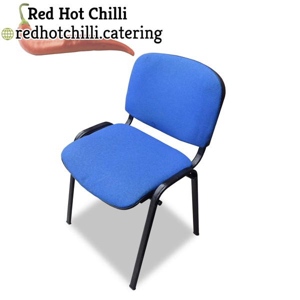 Secondhand Blue Fabric Conference Chairs For Sale
