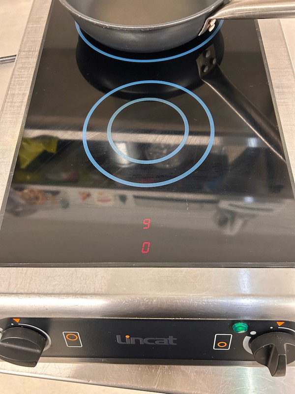 Commercial 2 ring Induction Hob