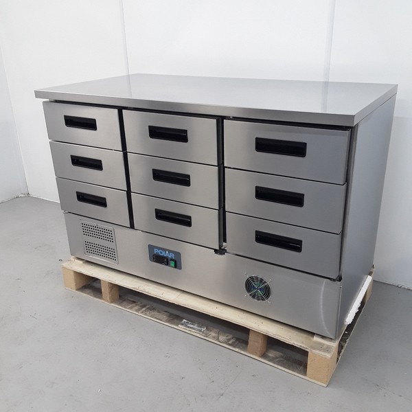 Bench Fridge With Drawers For Sale