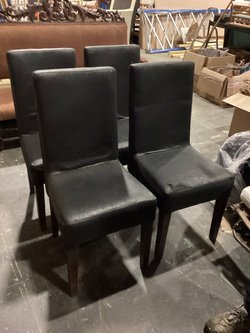 Brown leather chairs for sale