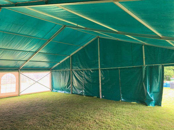 Clearspan 12m Tectonics marquee