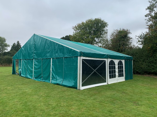 Secondhand Clearspan marquee