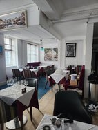 Multi Coloured Striped Dining Chairs