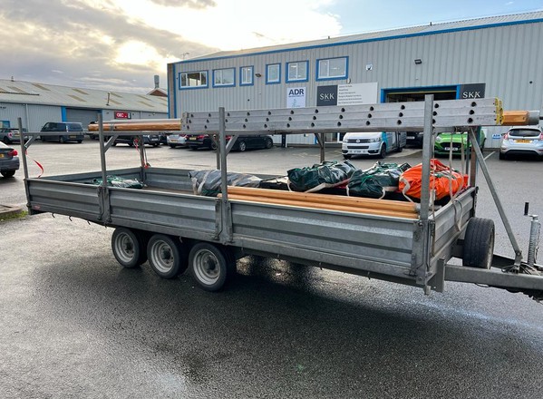 Secondhand Flat Bed Trailer