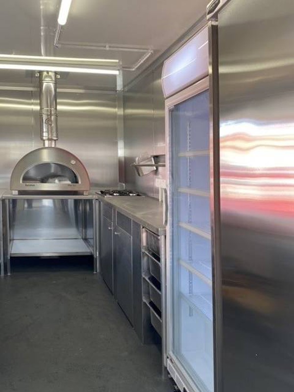 Tall fridges included - catering trailer
