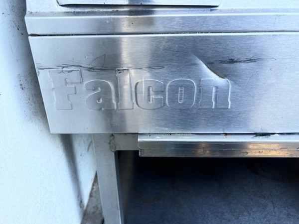 Falcon 3 burner chargrill Nat gas