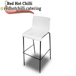 White Poseur Chairs For Sale