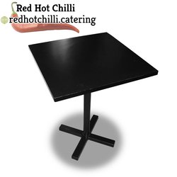 Black Top Restaurant Tables