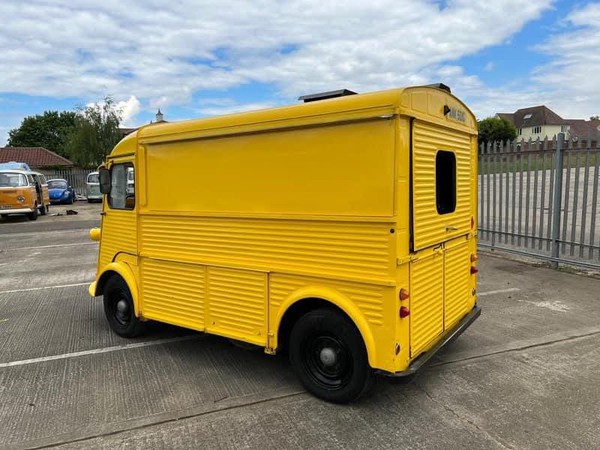 Yellow 1969 Citroen HY Van Fully Restored Food Truck