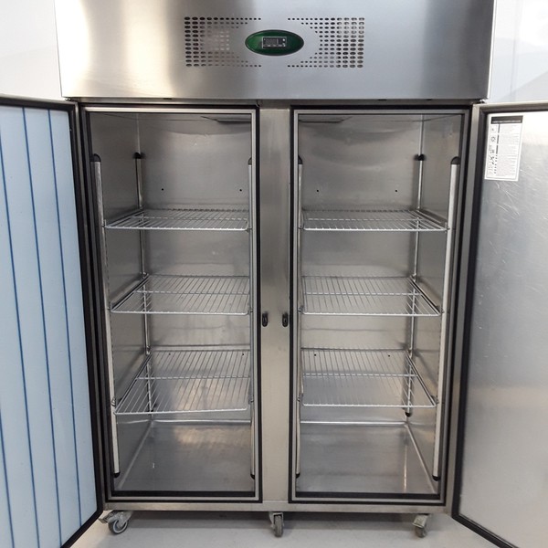 Secondhand Double Door Upright Fridge