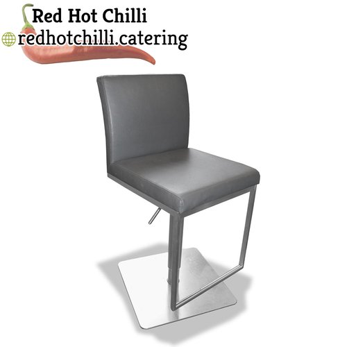 Secondhand Grey Leather Barstool For Sale Secondhand Grey Leather Barstool For Sale
