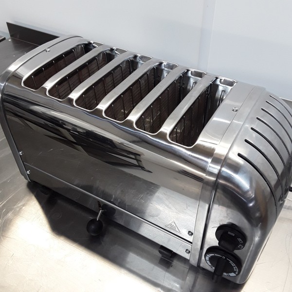 Dualit 6 Slot Toaster Stainless Steel D6BMHA