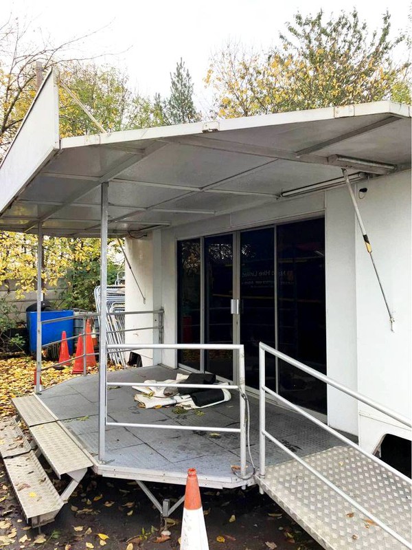 Exhibition trailer for sale
